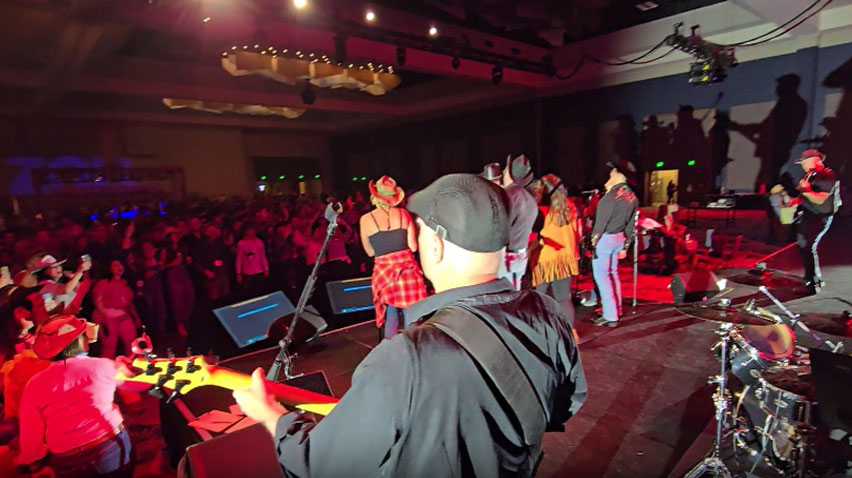 U Rock Live Band Karaoke performing at the Gaylord Rockies Resort convention